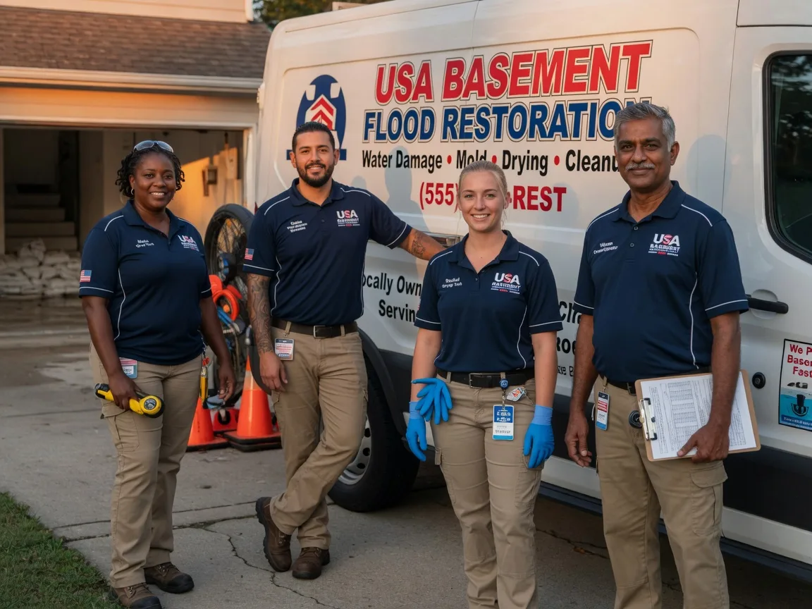 Basement Flood Cleanup company in Frierson, LA
