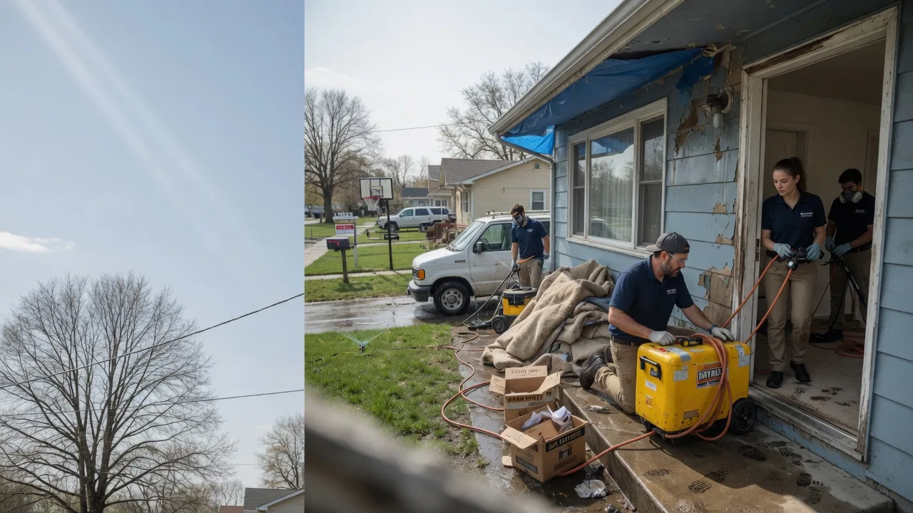 Basement Flood Cleanup in Frierson, LA near me